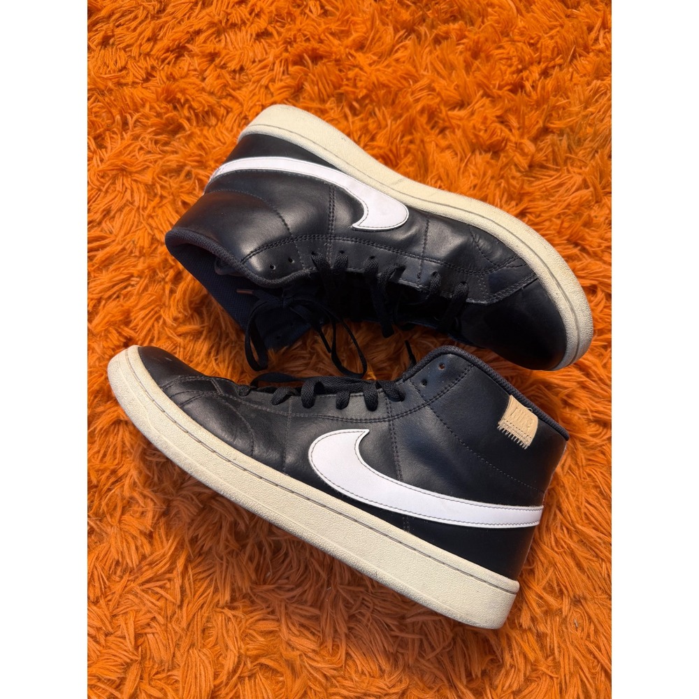 Nike Court Royale 2 Mid Black White Mens Sneakers CQ9179-001 Size 10.5